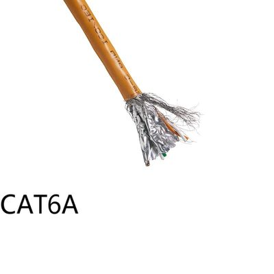 ANATEL FOPE SFTP Cat6A Ethernet Cable 23AWG 30V With PVC Jacket